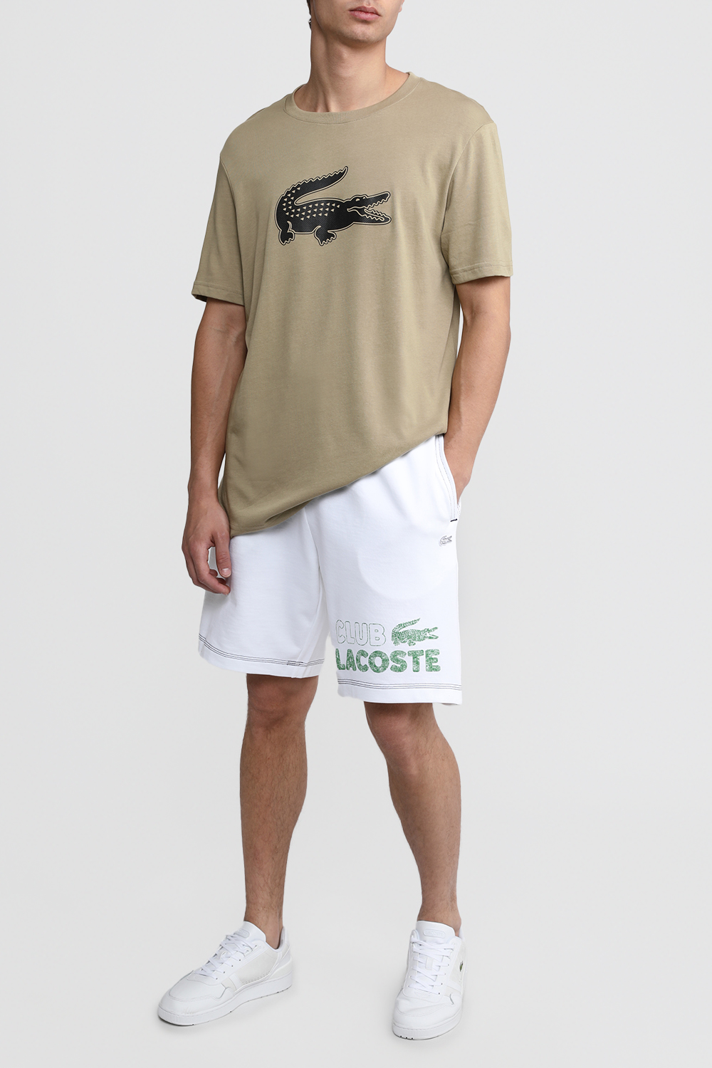 מכנסי ג'וג קצרים עם הדפס